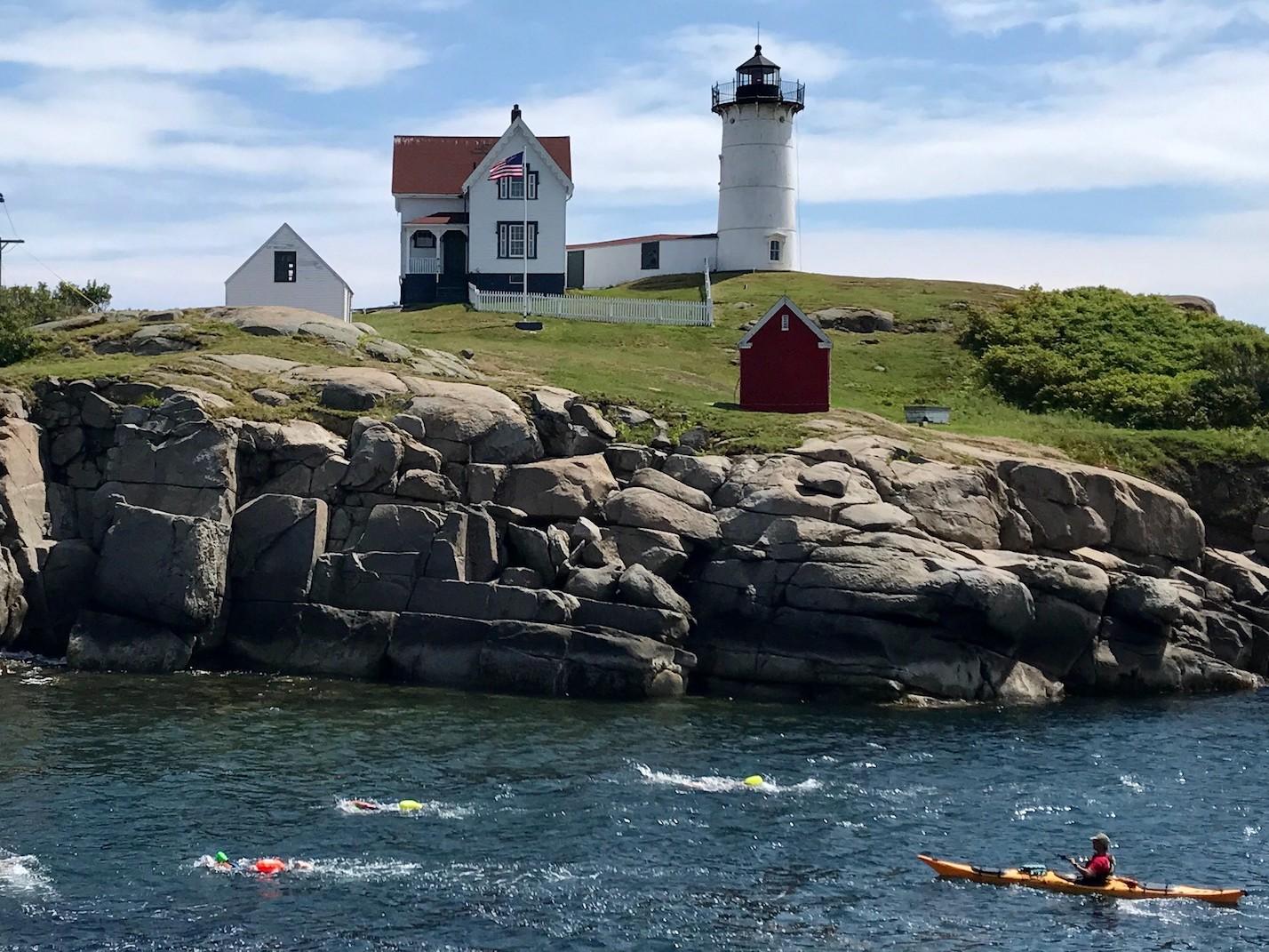 Nubble Lighthouse Swim
