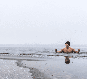 Swimming in cold water